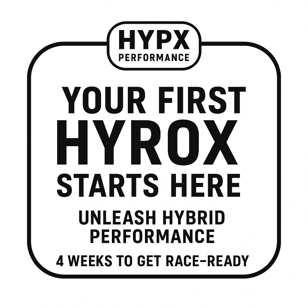 4 week Hyrox + Lifting  plan (Beginner)